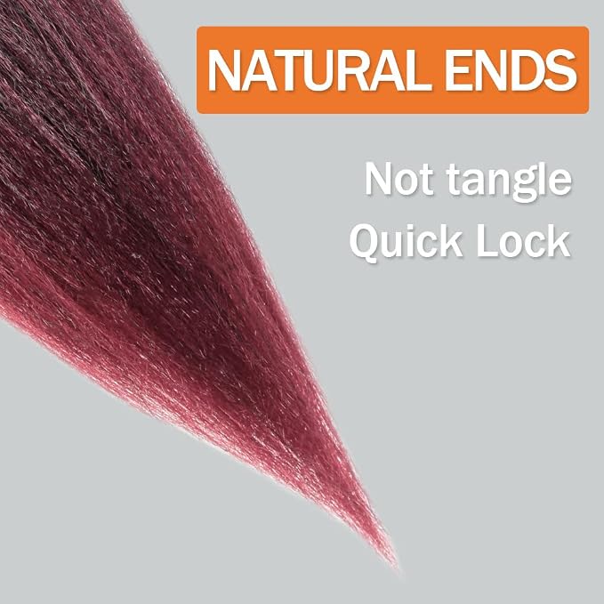 T118(Ombre Burgundy)