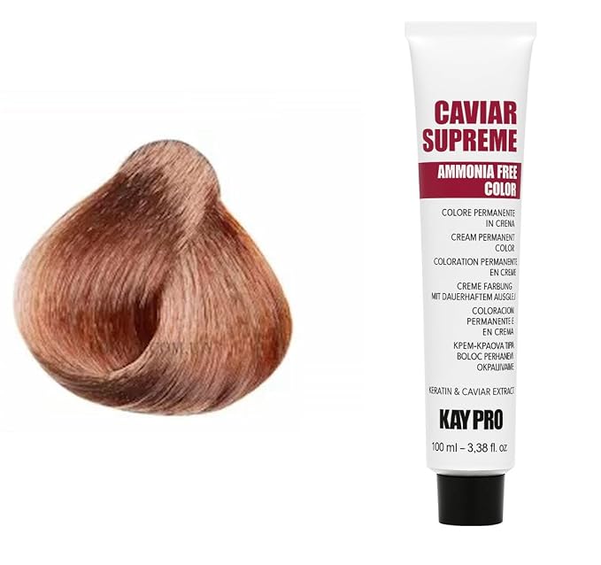 8.34 Light golden copper blond 8.34 Light golden copper blond