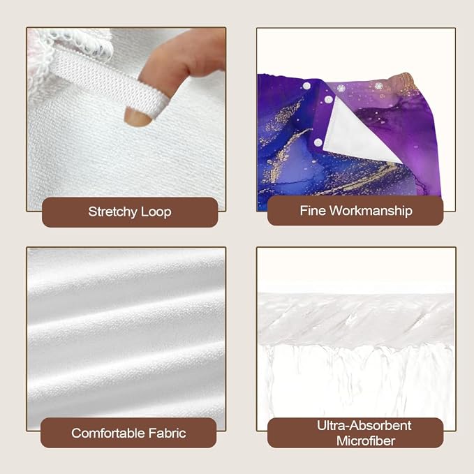 Blue and Purple Marble