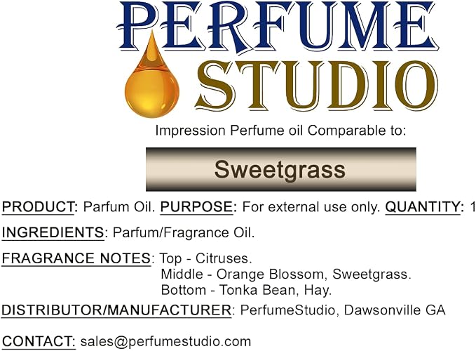Sweet Egyptian Musk, Sweet Grass, White Christmas