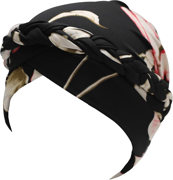 Braid Floral Black