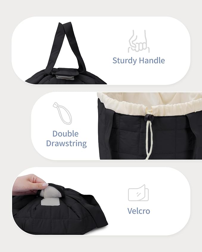 B-Quilted Black