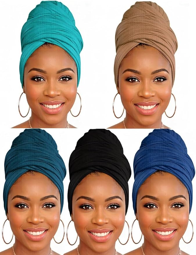 5pcs-(black,denim Blue,light Green,camel,cyan)