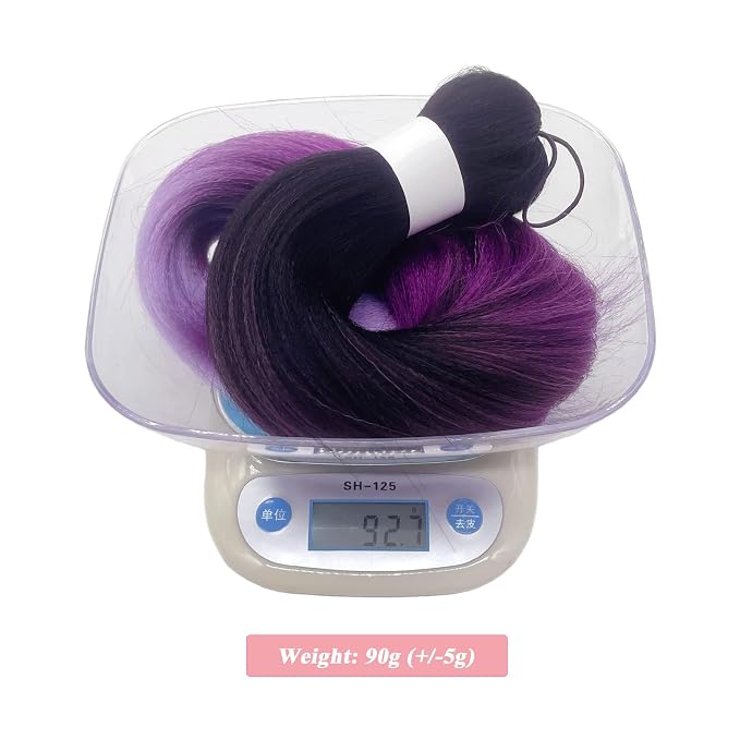 3T Purple Hair Braids