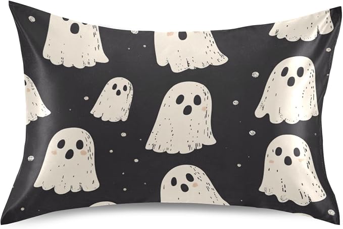 Cute Halloween Ghost Black
