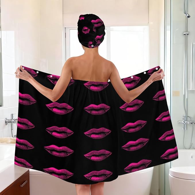 Pink and Black Lips