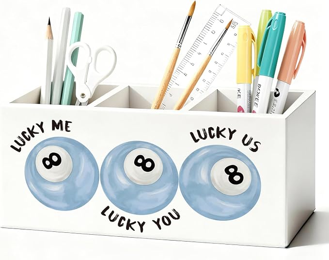 03-Light Blue Pen Pencil Holder