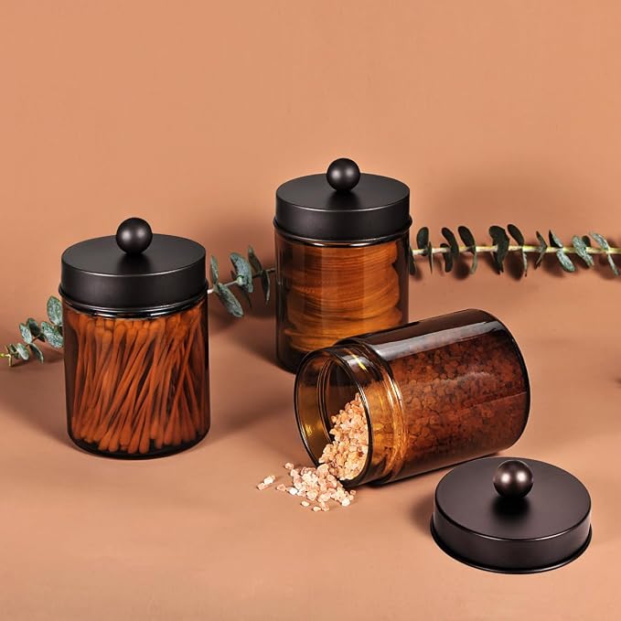 Jar Amber/Lid Bronze