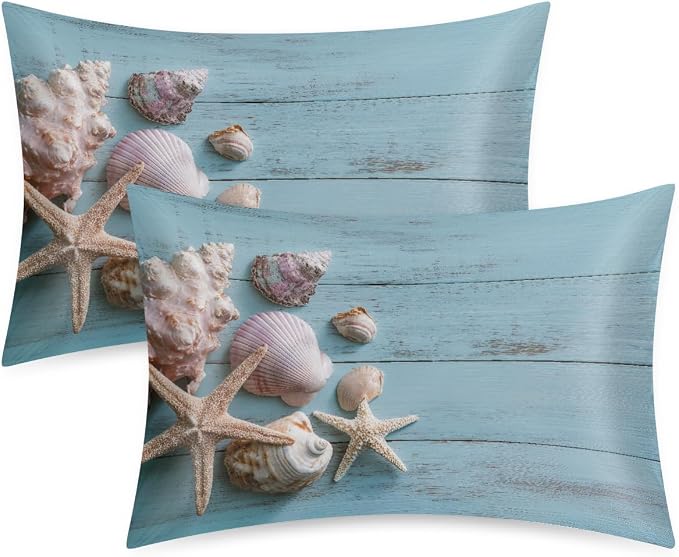 Seashells Starfish Wooden