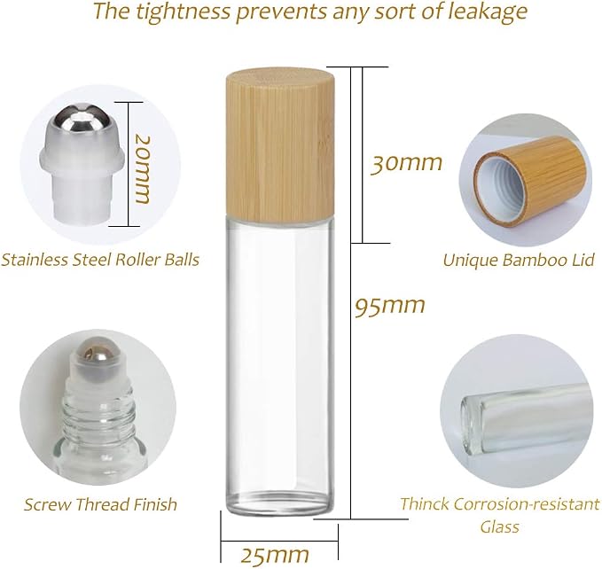 12Pcs 15ml Clear