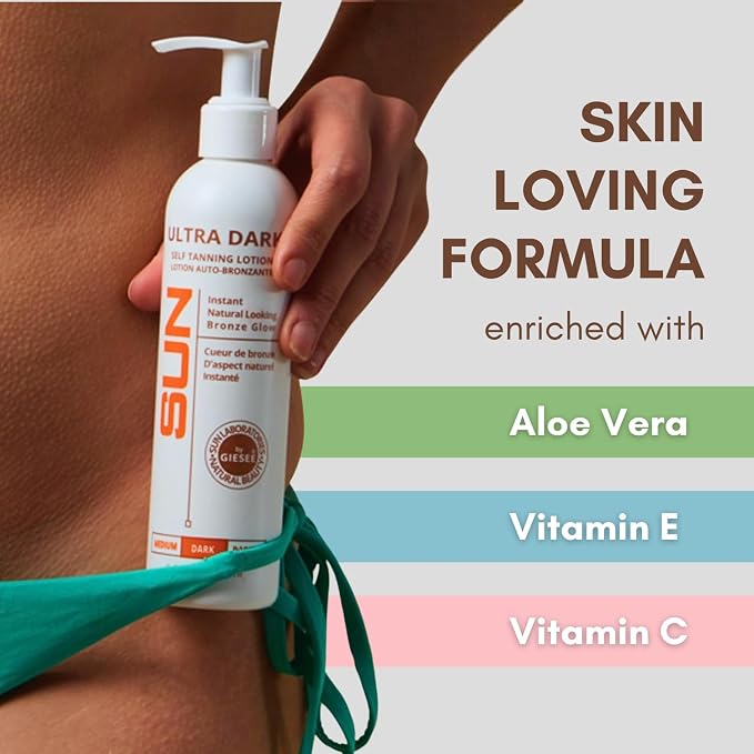 Ultra Dark Color - This self tanner is designed for those seeking a deep rich tan. This self-tanner
