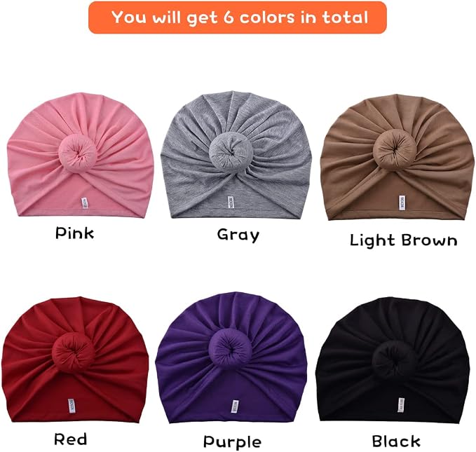 6 Colors/Pink Gray Brown Red Purple Black