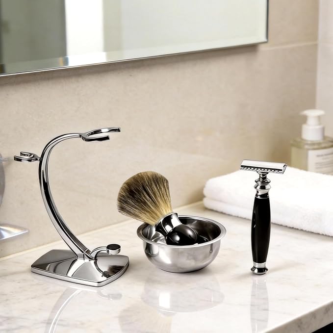 Black Shaving Brush-1