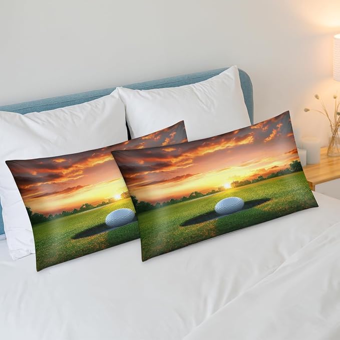 Golf Ball Sunset