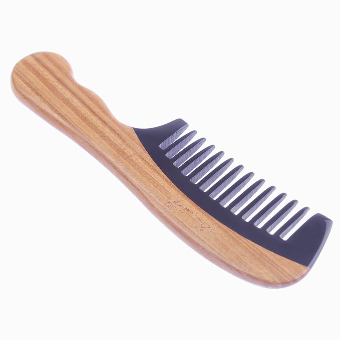 Wide Tooth & Wavy Handle