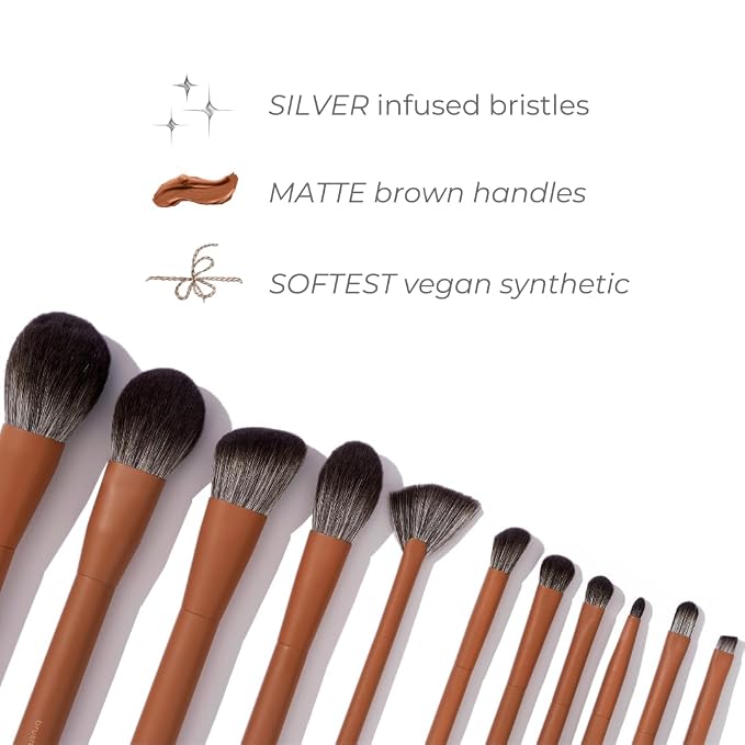 Brown Brush Set