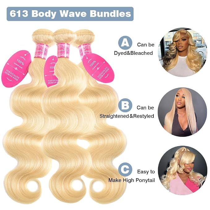 613 Body Wave Bundles