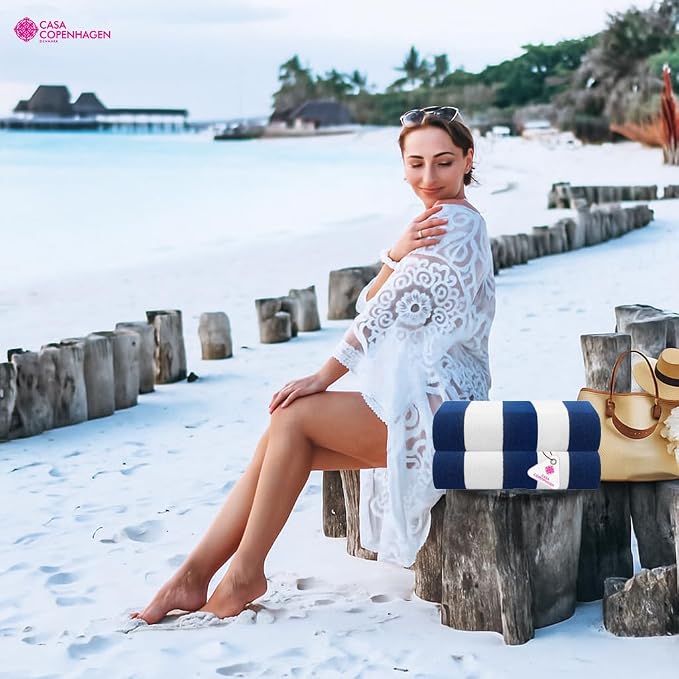 Cabana Towels - Royal Blue
