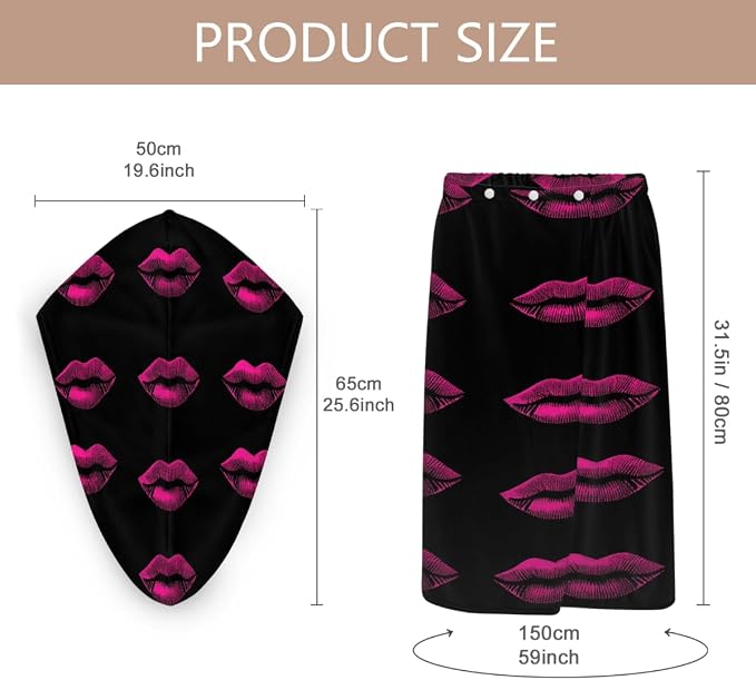 Pink and Black Lips
