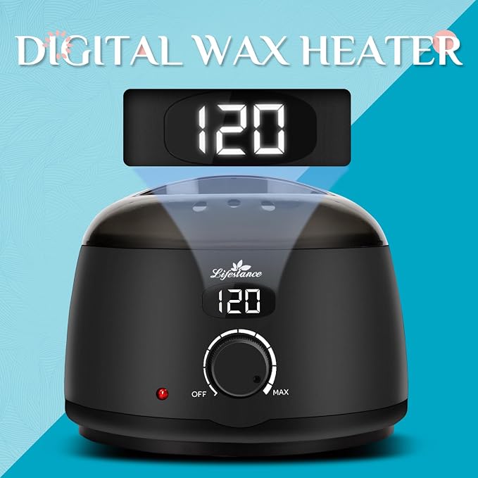 Single LCD (Black) Warmer