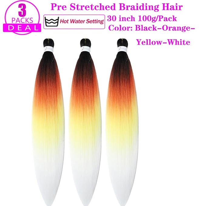 Black-Red-Yellow-White