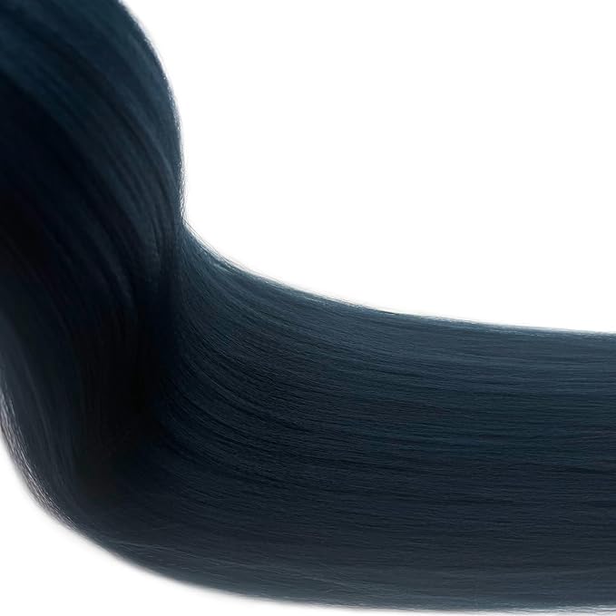 Navy Blue Braiding Hair Pre Stretched