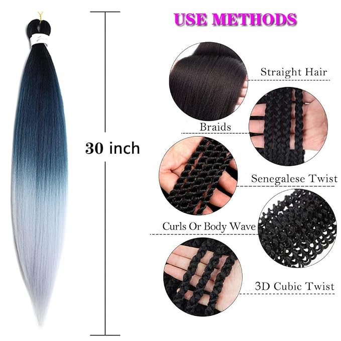 Black-Dark Blue-Sliver Grey