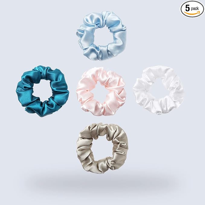 Light Blue, Turquoise, Pink, White, Taupe (5pcs)