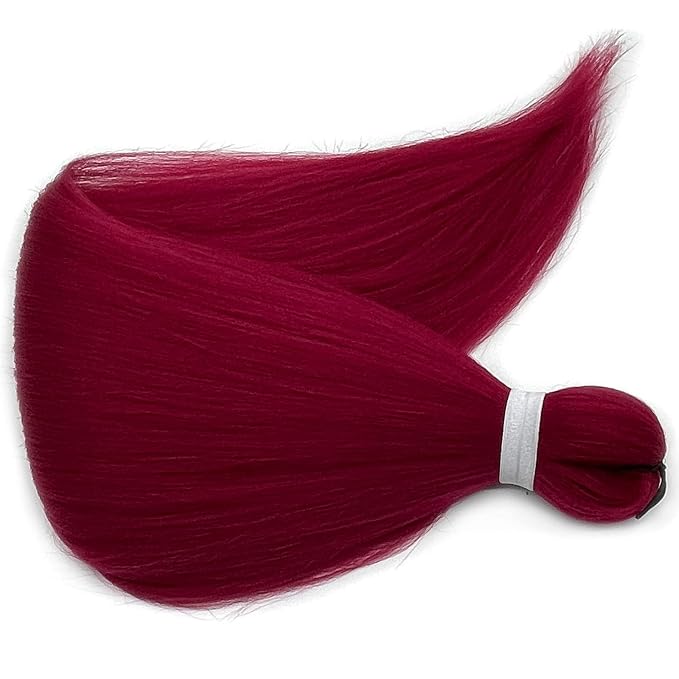Burgundy Braiding Hair