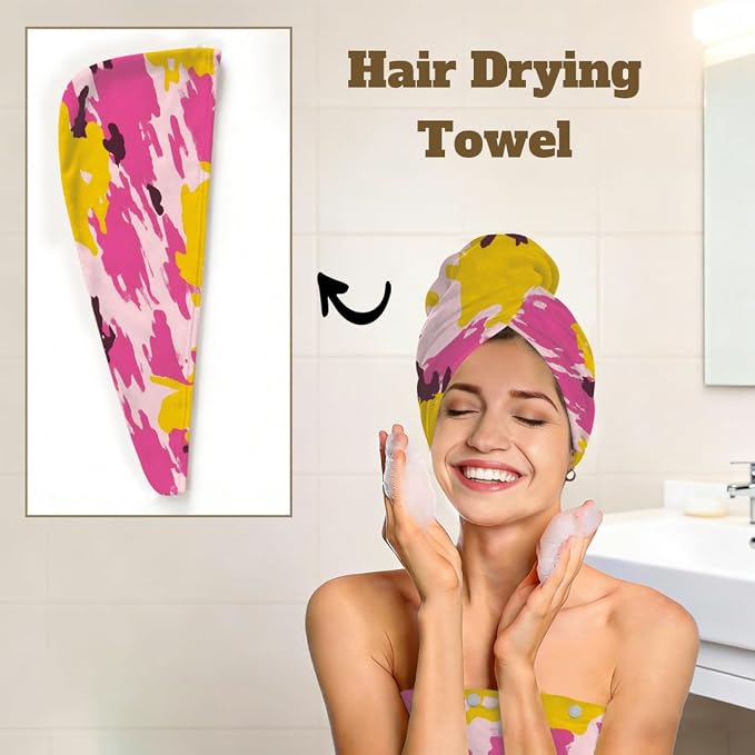 Pink Yellow Print