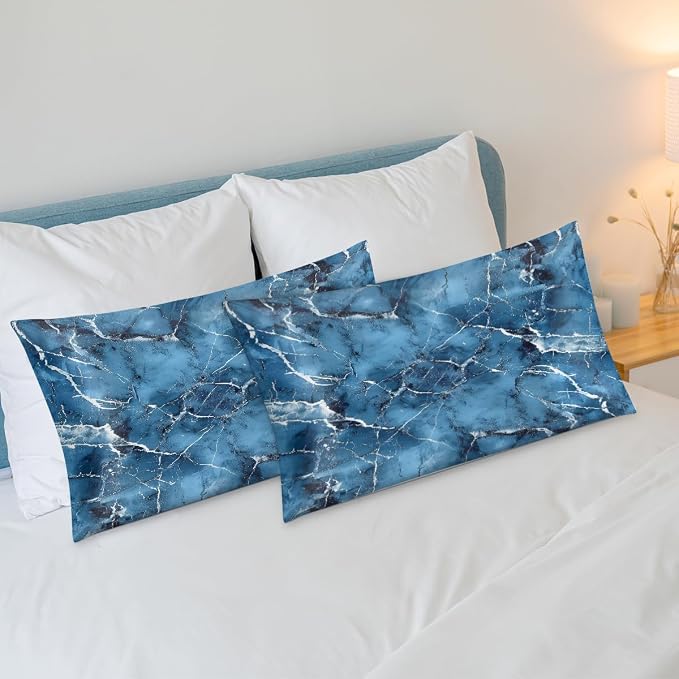 Blue Marble Pattern