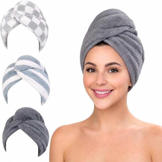 3 Gray (Solid, Stripes,chess)