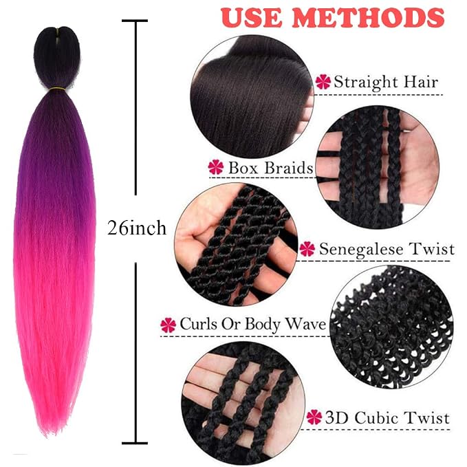 Black/Purple/Pink