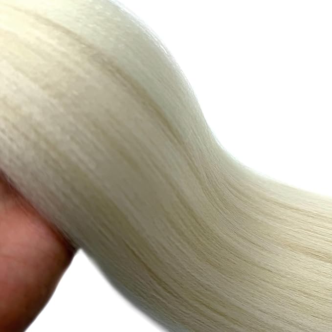 Ash Blonde Braiding Hair Pre Stretched