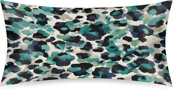 Abstract Turquoise Leopard