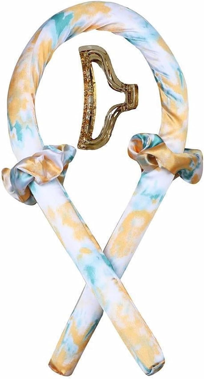 Yellow blue tiedye