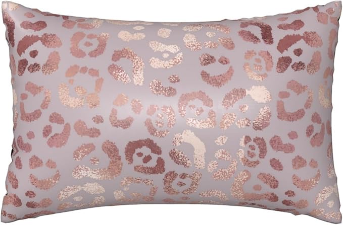 Abstract Rose Gold Leopard