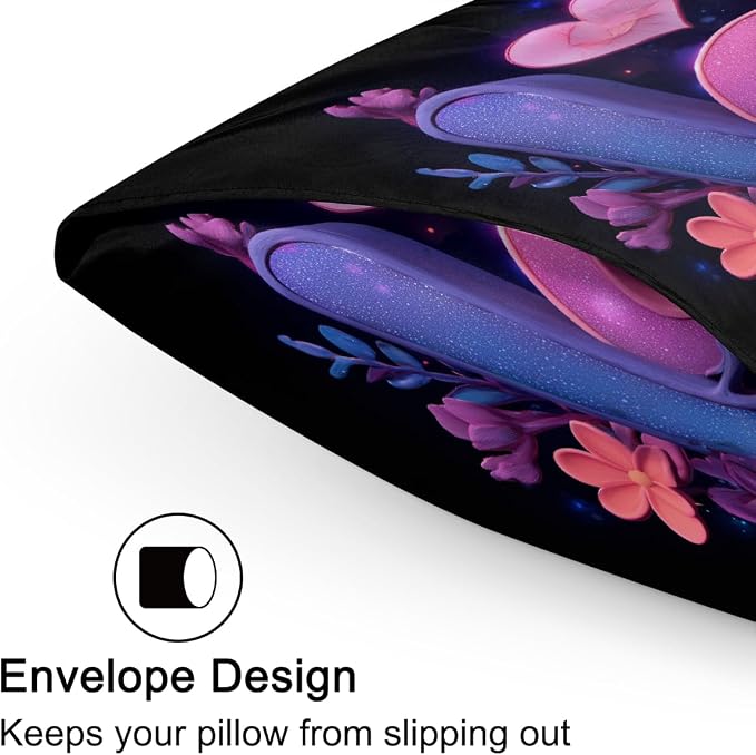 Purple Pink Love Floral