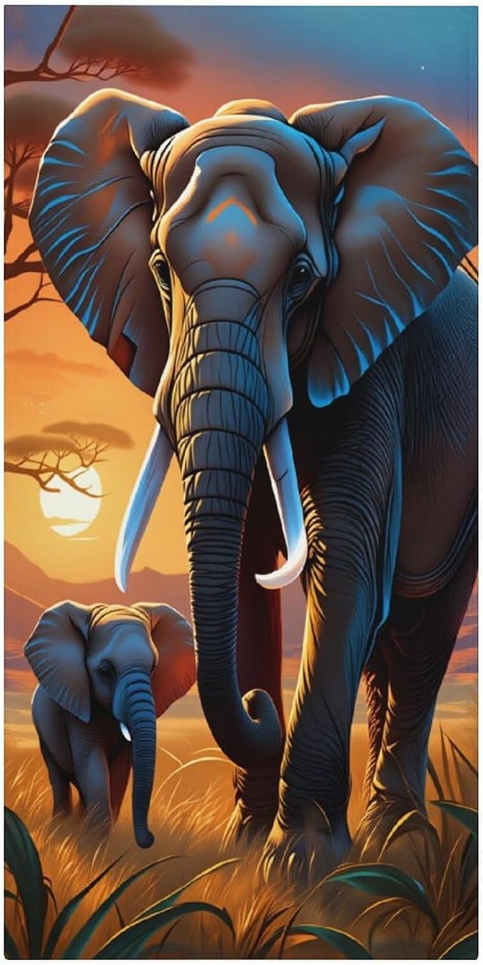 Elephant Sunset Safari