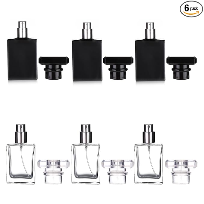 3 Pack Transparent 3 Pack Black Assorted 30ml / 1.01 oz.