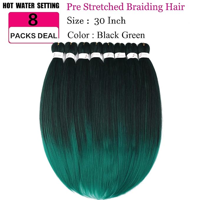 mixed black & green