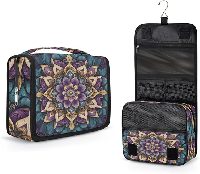 Z Purple Abstract Mandala