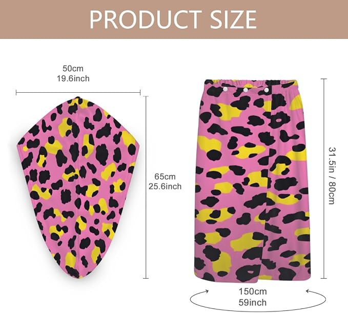 Pink Yellow Leopard