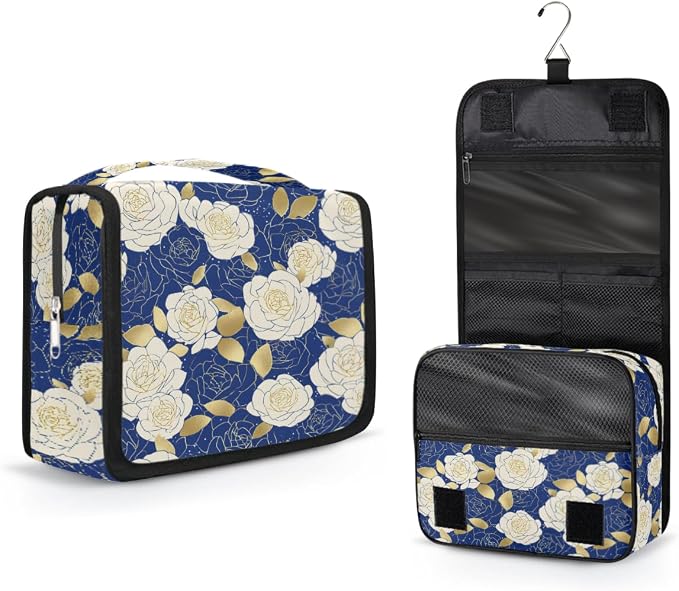 Z Blue White Flowers Floral