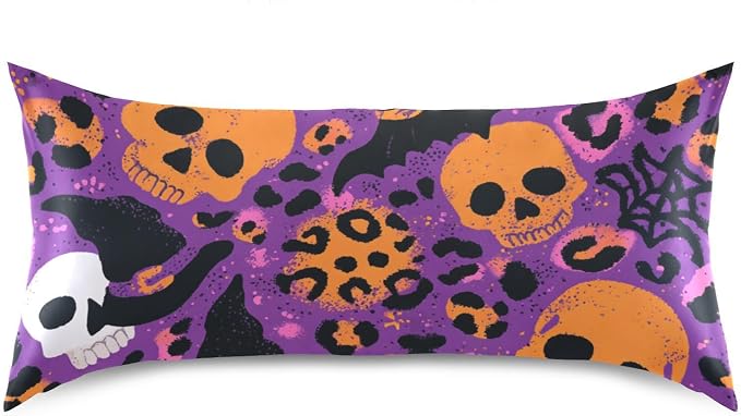 Halloween Leopard Skulls Hats Purple