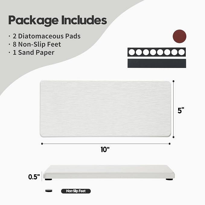 2 Pack - White