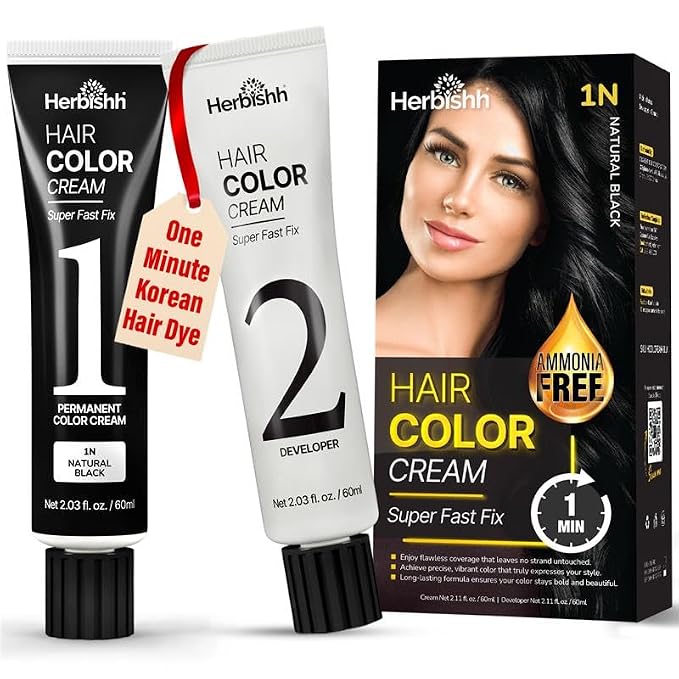 1 Minute Hair Dye Natural Black