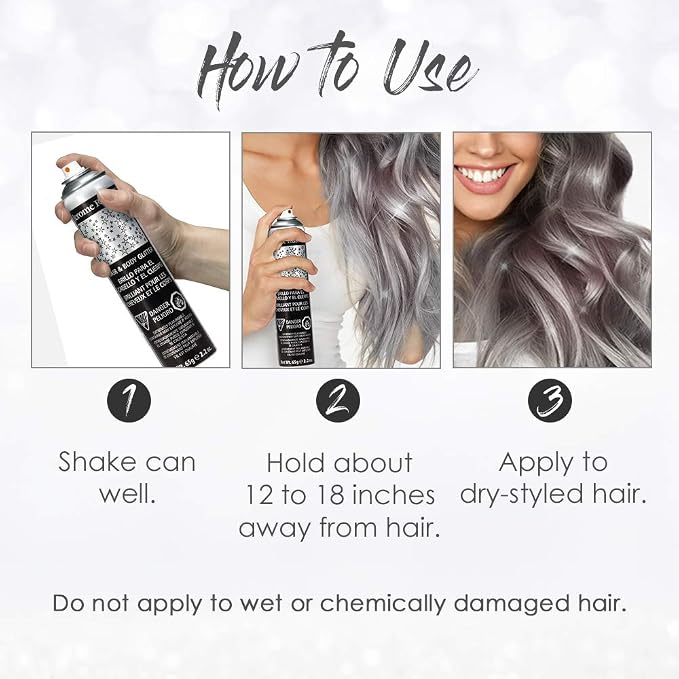 Glitter Silver