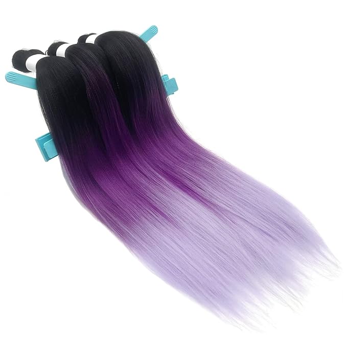 3T Purple Hair Braids
