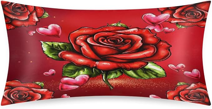 E Valentine Red Roses